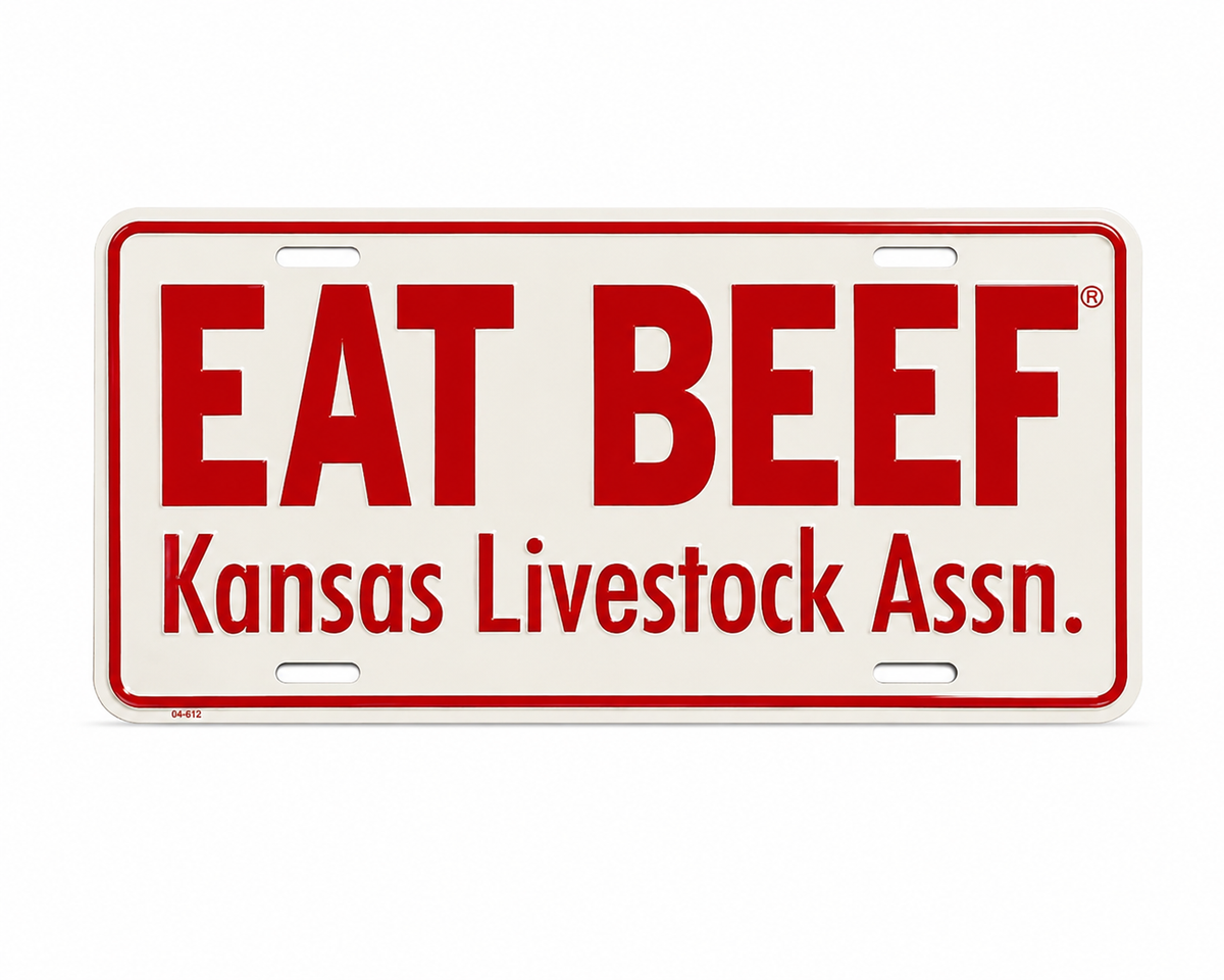 Eat Beef License Plates